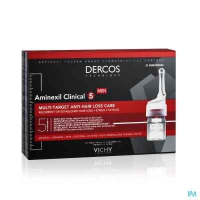 Vichy Dercos Aminexil Clinical 5 Homme 21x6ml