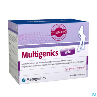 Multigenics Ado Pdr Zakje 30 7283 Metagenics