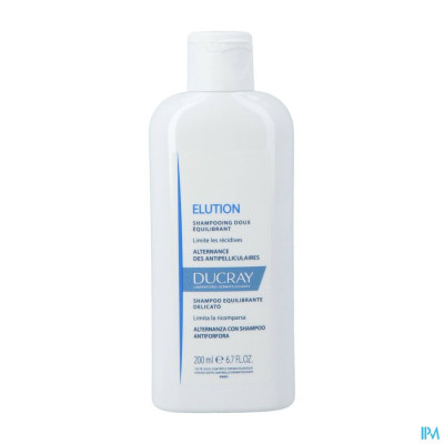 Ducray Elution Shampoo Zacht Evenwichtherstel. (200ml)