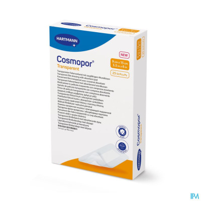 COSMOPOR TRANSPARENT 9x15 cm 25 p/s