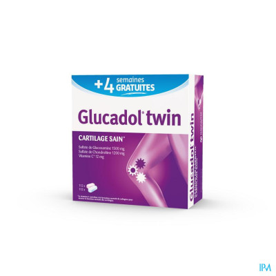 Glucadol Twin Gezond Kraakbeen (2x 112 tabletten) PROMO