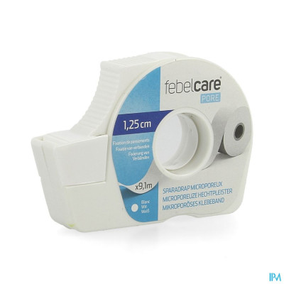 Febelcare PORE Mircroporeuze Hechtpleister 12,5mm x 9,14m