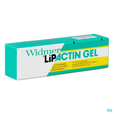 Louis Widmer - Lipactin Gel (zonder parfum) - 3 gr