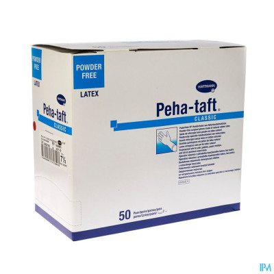 Peha-taft® Classic Poedervrij Nr. 7.5 (50 paar)