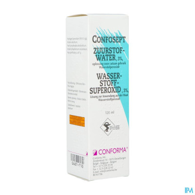 Confosept Eau Oxygenee 1 X 120ml