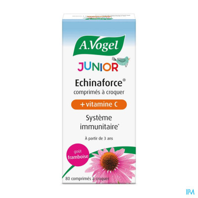 A.Vogel Echinaforce Junior + Vit. C 80 tabletten