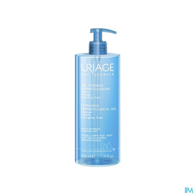 Uriage Gel Overvet Vloeibaar Dermato 500ml