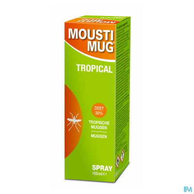 Moustimug Tropical Spray 30% Deet (100ml)