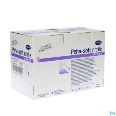 Peha-soft® nitrile steriel M (50 paar)