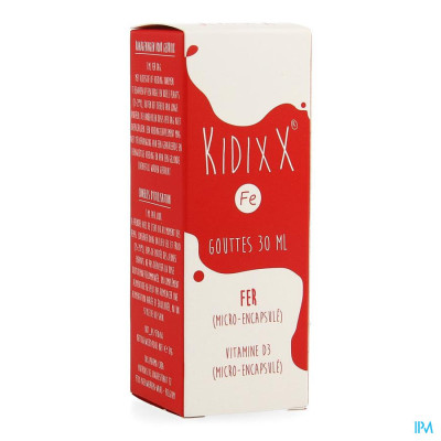 ixX Pharma KidixX Fe Druppels (30ml)