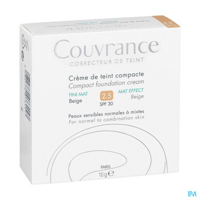 Avène Couvrance Crème Teint Comp.oil-fr.025 Beige (10g)