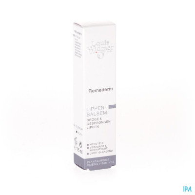 Louis Widmer - Remederm Dry Skin Lippenbalsem (zonder parfum) - 15 ml
