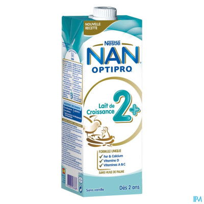 NAN Optipro Groeimelk 2+ (1 liter)