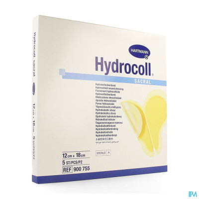 Hydrocoll® sacral 12x18cm Steriel (5 stuks)