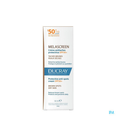 Ducray Melascreen Crème Anti-Pigmentvlekken Ip50+ (50ml)