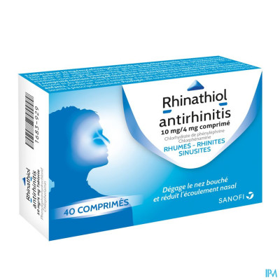 Rhinathiol Antirhinitis (40 tabletten)