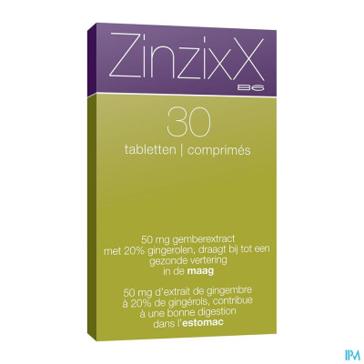 ixX Pharma ZinzixX B6 (30 tabletten)