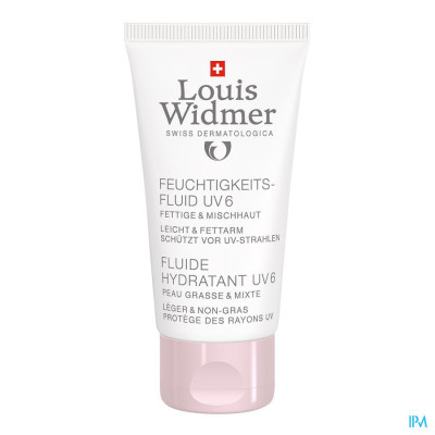 Louis Widmer - Fluide Hydratant UV6 Dag (licht parfum) - 50 ml