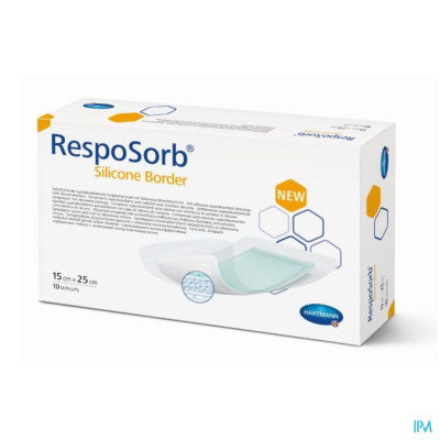 RespoSorb® Silicone Border 15x25cm (10 stuks)