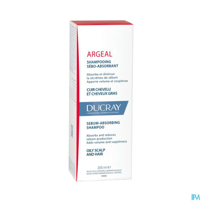 Ducray Argeal Shampoo Talgabsorberende Verzorg. (200ml)