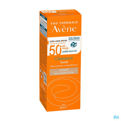 Avène Zon SPF50+ Cleanance Getint (50ml)