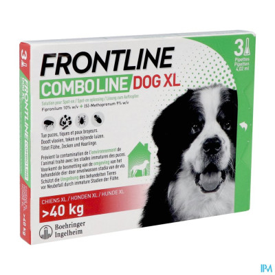 FRONTLINE COMBO® Line Hond XL (+40 kg) - 3 Pipetten