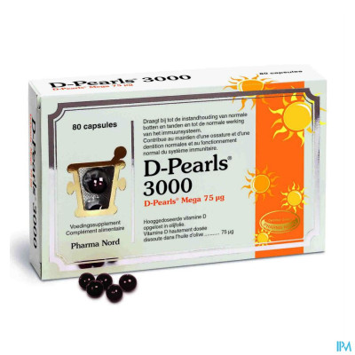 Pharma Nord D-Pearls 3000 (80 capsules)