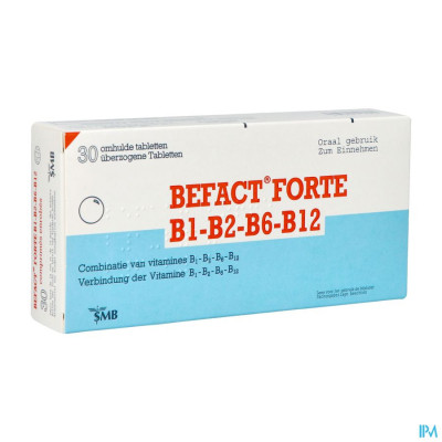 Befact Forte B1-b2-b6-b12 Omhulde Tabl 30