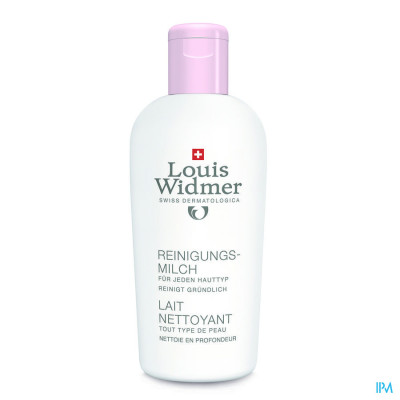 Louis Widmer - Reinigingsmelk (zonder parfum) - 200 ml