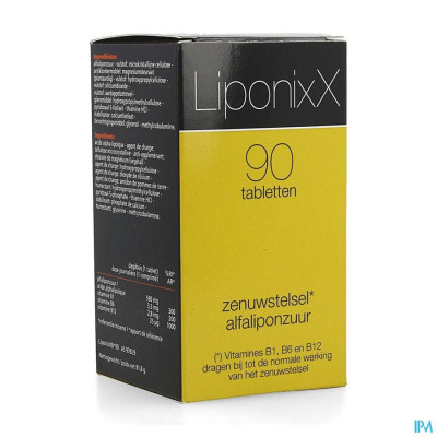 ixX Pharma LiponixX (90 tabletten)