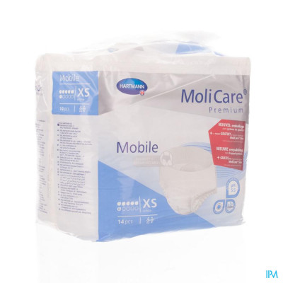 MoliCare® Premium Mobile 6 drops XS (14 stuks)