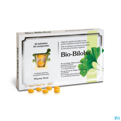 Pharma Nord Bio-Biloba 60mg (60 tabletten)