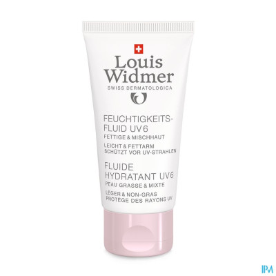 Louis Widmer - Fluide Hydratant UV6 (zonder parfum) - 50ml