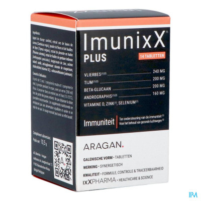 ixX Pharma ImunixX Plus (14 tabletten)