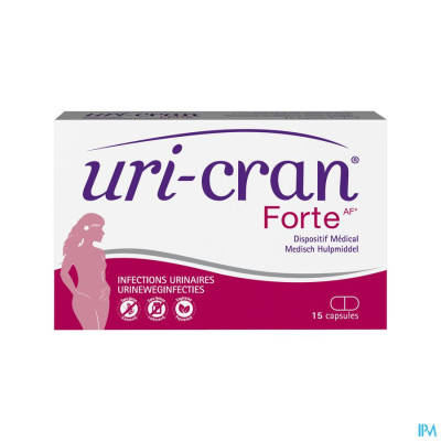 Uri-Cran® Forte Urineweginfecties (15 capsules)