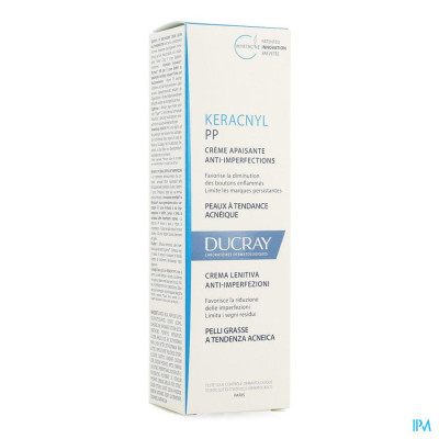Ducray Keracnyl PP Crème Verzacht. Anti-imperfecties (30ml)