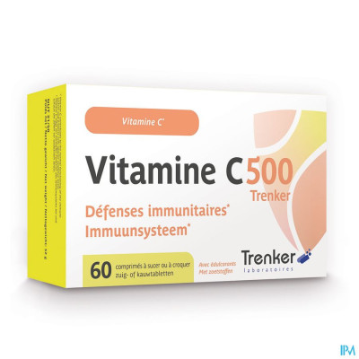 Tranker Vitamine C 500 (60 tabletten)