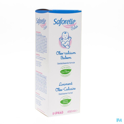 Saforelle Bébé Oleo-calcium Liniment Balsem (450ml)