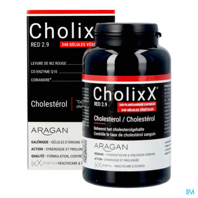 ixX Pharma Cholixx RED 2.9 (240 plantaardige capsules)