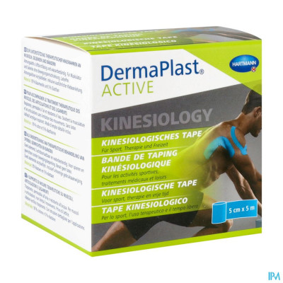 DermaPlast® ACTIVE Kinesio Tape Blauw (1 stuk)