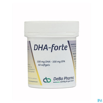 Dha Forte Caps 60x500mg Deba