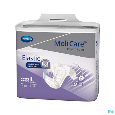 MoliCare® Premium Elastic 8 drops L (24 stuks)