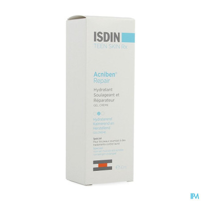 ISDIN Acniben Teen Skin Repair Gel Cream (40ml)