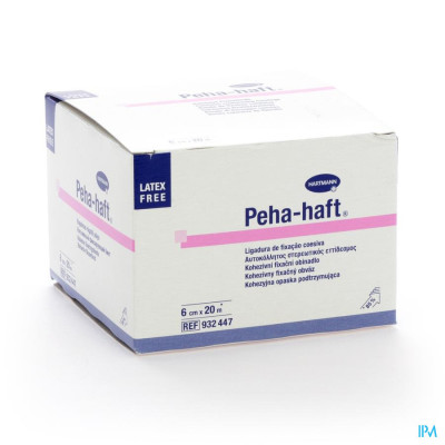 Peha-haft® Blauw Latexvrij 6cmx20m (1 rol)