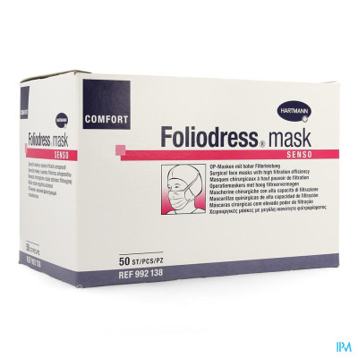 Foliodress® Mask Comfort Senso Type II Groen (50 stuks)