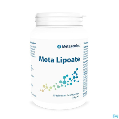 Meta Lipoate Pot Tabl 60 Metagenics