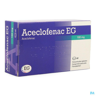 Aceclofenac EG 100mg Film.tabl 60x100mg