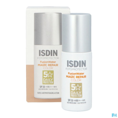 ISDIN Fotoprotector FusionWater Magic Repair COLOR SPF50 (50ml)