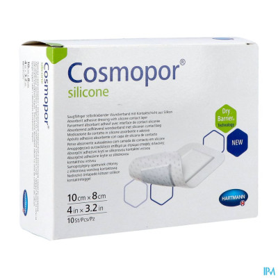 Cosmopor® Silicone 10x8 cm (10 stuks)