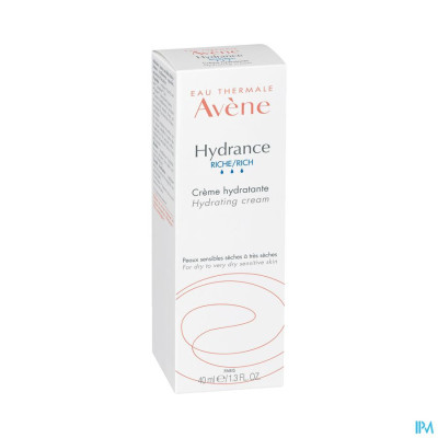 Avène Hydrance Rijk Crème (40ml)